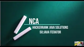 50:Java Iterator || Hackerrank java solutions