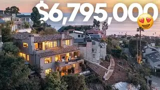 Stunning Ocean View Home in Laguna Beach, California! [FULL TOUR]
