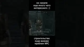 Проблемы NPC не важны, когда ты строишь дом