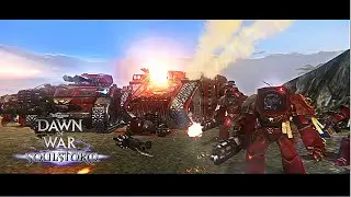 Blood Ravens vs Orks  ! - Unification Mod 2021 | WH40k: Dawn of War - Soulstorm