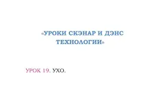 Урок 19.Ушная раковина.