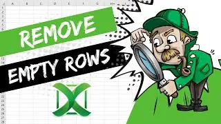 Excel - How to remove empty rows | Excel Tips 93