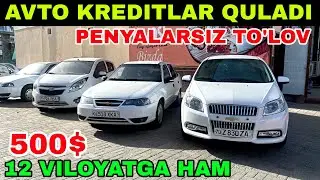 AVTO KREDIT 2024. 500$ BILAN OLING. MANA HAQIQAT. 12VILOYATGA HAM PENYASIZ BO'LIB BERISHGA