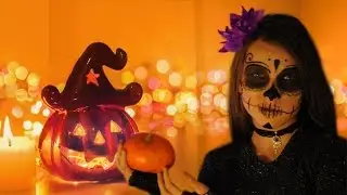 Halloween makeup 2016 ☯ гламурный сахарный череп ❤ glamorous sugar skull
