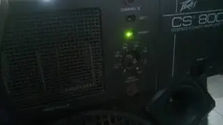 Peavey CS800 Channel B Clipping