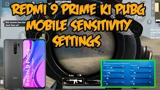 Redmi 9 prime pubg sensitivity settings zero recoil sensitivity settings for redmi 9 prime