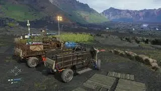 Death Stranding Stealing MULE Trucks