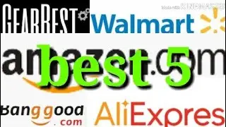 Best 5 shopping sites 2019