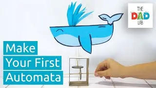 Wow! Amazing DIY Cardboard Whale Automata Toy
