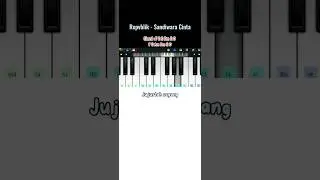 sandiwara cinta #belajarpiano #shortfeed #mainpiano