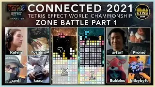 Tetris Effect: Connected - Zone Battle Tournament - Pt. 1 - CONNECTED 2021 - TE:C World Championship