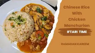Restaurant Style Chicken Manchurian With Chinese Rice by Rahi's UK Lifestyle