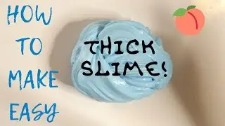 EXPOSING THE THICKEST SLIME I HAVE EVER MADE! THICK SLIME RECIPE