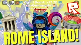 [UPDATE 16] ROME ISLAND 🏛 CLICKER SIMULATOR ⚡️