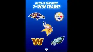 Who’s The Best 7-Win Team?? #NFL #Shorts