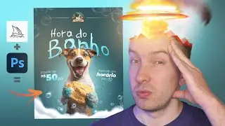 Como usar o MIDJOURNEY + PHOTOSHOP para arte SOCIAL MEDIA (OMG, conteúdo infinito para suas artes)