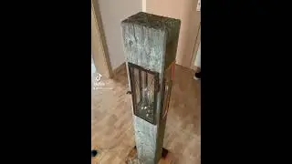 Светильник из дерева - как сделать 💡