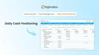 Optimize Your Cash Flow With HighRadius Cash Positioning Software