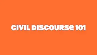 CIVIL DISCOURSE 101 with PETER HORN Trailer