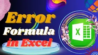 Error Formula in Excel