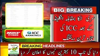 ICC Latest Test Ranking 2021 | ICC Test Ranking 2021 Updated | ICC Top10 Test Teams Ranking 2021