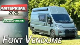 Font Vendôme: anteprime e novità camper van 2025