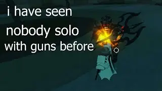 [deepwoken] Enforcer solo with guns and no healing