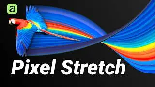 How to Create a Pixel Stretch Effect in Affinity