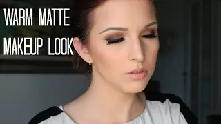 GRWM | Warm Matte Makeup Look