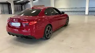 Alfa Romeo Giulia Veloce 280 bhp 2.0 petrol in Alfa Red