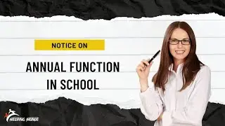 Notice On Annual Function | How To Write Notice On Annual Function In School