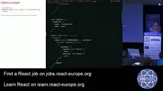 The State of React - Jared Palmer (@jaredpalmer) at @ReactEurope 2019