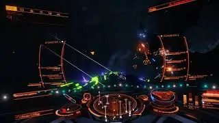 Elite Dangerous , Корвет против Анаконды и 2 Т-10