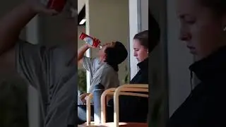 Eating loud in the library prank