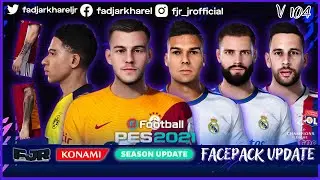 PES 2021 - UPDATE FACE V104 - SIDER VERSION & CPK VERSION BY FJR | PC