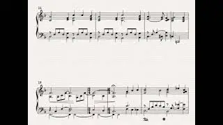 In You is Gladness - a setting for piano with a Chopin intro