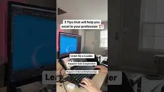 3 Tips to Excel in your Profession 🏆 #3d #softskill #animator #professional #3dartist #vfxartist