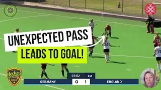 Unexpected Pass Leads to GOAL! in Field Hockey | Hockey Performance Academy