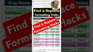 Find and Replace Formatting Tricks 🔥 | Find and Replace Formatting Hacks | Find and Replace Tricks