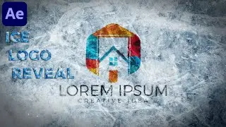 Ice Logo Reveal in After Effects - After Effects Tutorial | No Plugins