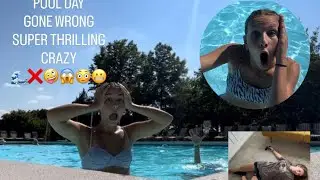 POOL DAY GONE WRONG! SUPER CRAZY DANCING! WATCH TILL THE END!! 🌊💃❌