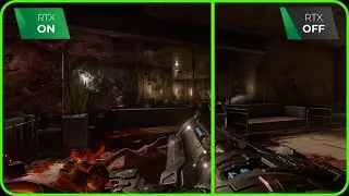 DOOM ETERNAL RTX ON vs OFF [Next-Gen]