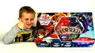 Bakugan игровой набор с ареной и трансформером. Мистер сын шоу!