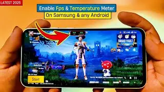Enable Fps Meter on Samsung & Android