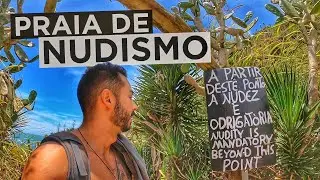 PRIMEIRA VEZ NA PRAIA DE NUDISMO NO RIO DE JANEIRO