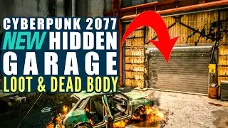 Cyberpunk 2077 Found another Secret Garage with Loot and Dead body