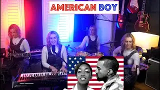 "American Boy" - ONE WOMAN BAND Cover by Gina Bella