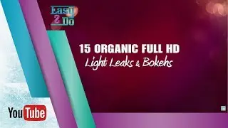 Light Leaks and Bokehs - Motion Graphic Template