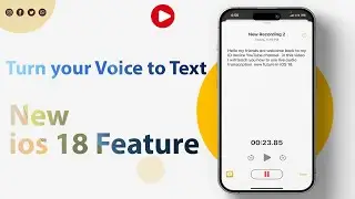 iOS 18 Live Audio Transcription The ULTIMATE Guide (Record & Search Notes!)
