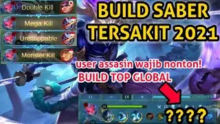 Build saber top global 2021 | build saber tersakit 2021 | build dan emblem saber tersakit 2021